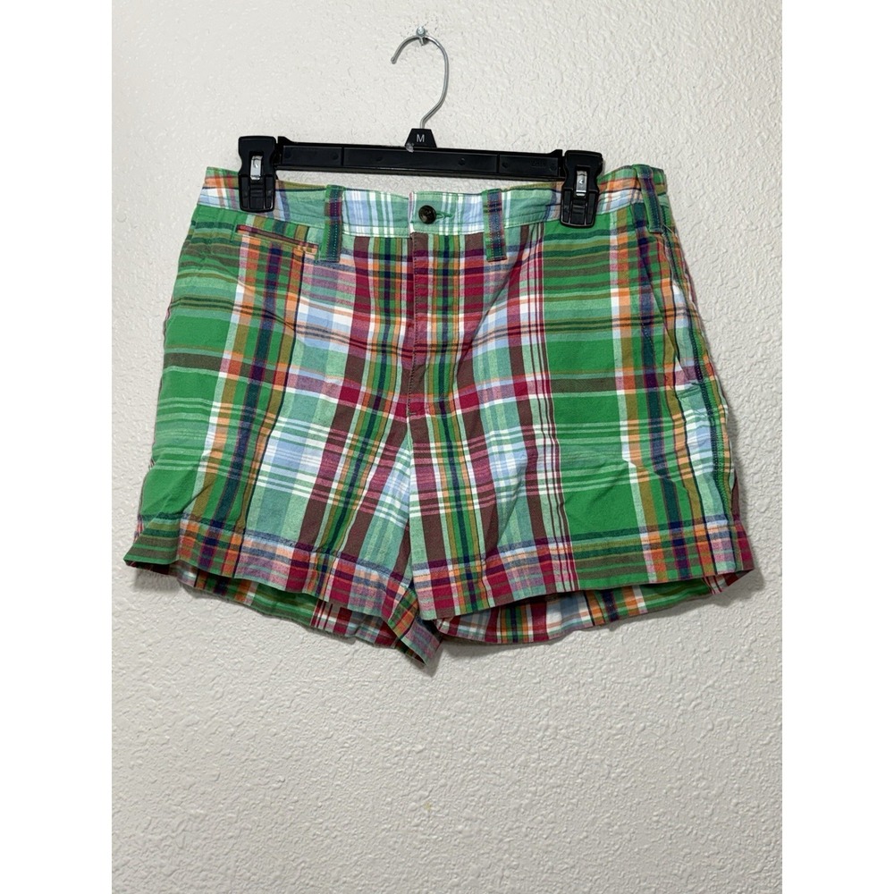 Polo Ralph Lauren Women's Shorts 8 Plaid Summer Preppy Retro 90s - Picture 2 of 8